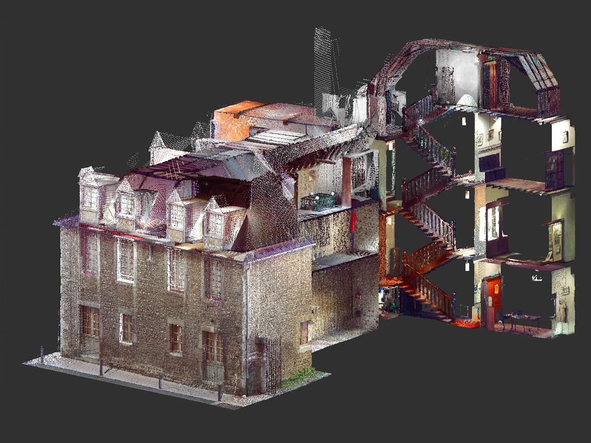 levantamiento de nube de puntos en patrimonio histrico | BIM ESCANER