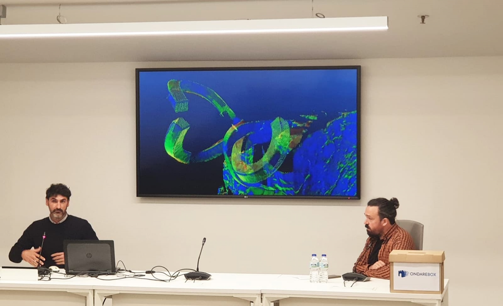 Bim Escaner - El compromiso por la conservación del patrimonio visible en la presentación oficial de OndareBox