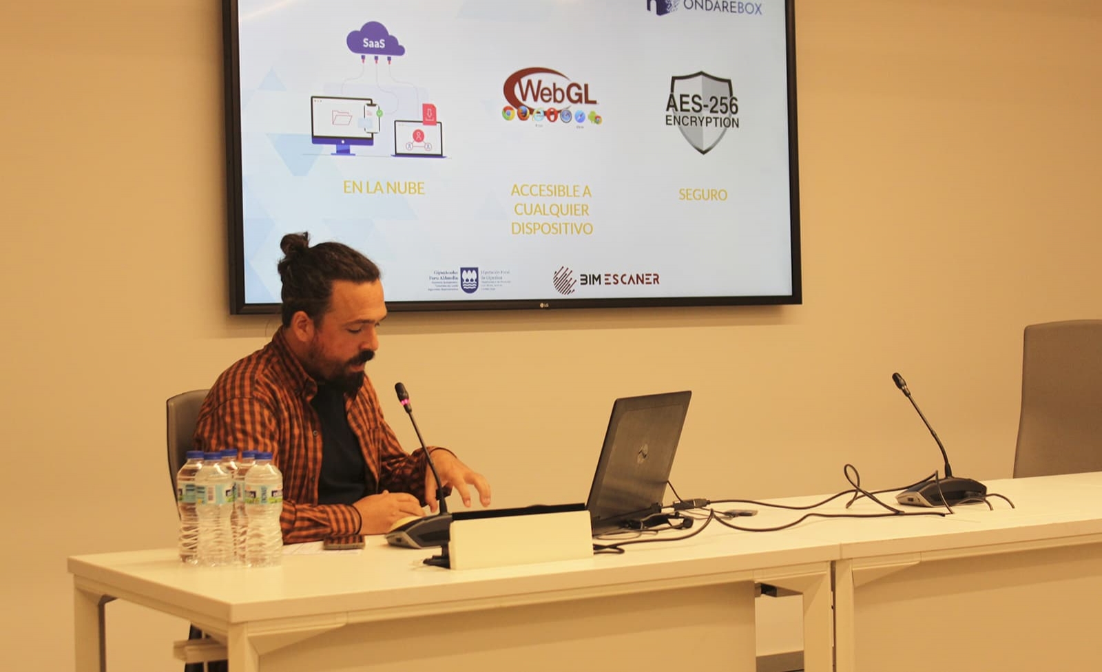 Bim Escaner - El compromiso por la conservación del patrimonio visible en la presentación oficial de OndareBox